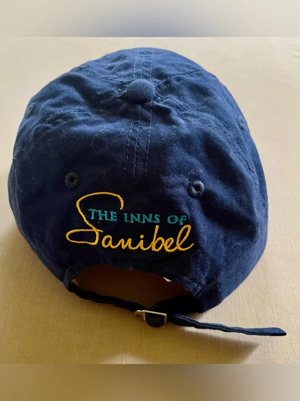 Navy Baseball Cap - Seaside Inn of Sanibel Island